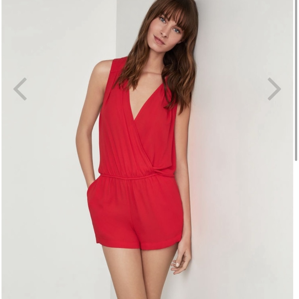 NWT BCBG Sleeveless Romper in Size S